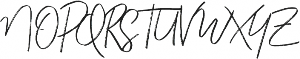 Gloriant Brush Regular otf (400) Font UPPERCASE