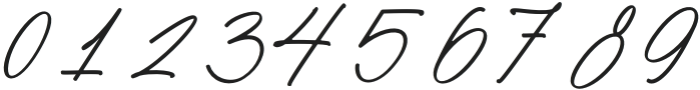Glorien Script Regular otf (400) Font OTHER CHARS