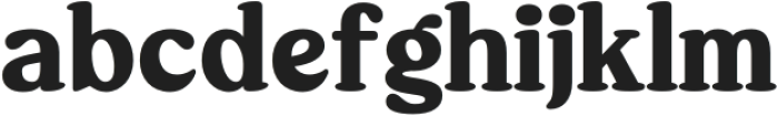 Gloriere Regular otf (400) Font LOWERCASE