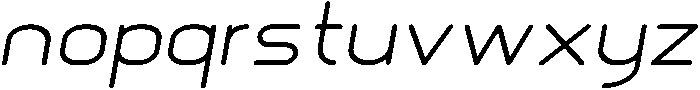 Glorifie otf (400) Font LOWERCASE