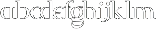 Glorify SH News otf (400) Font LOWERCASE