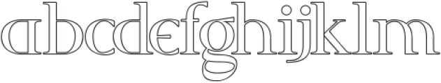 Glorify SH News ttf (400) Font LOWERCASE