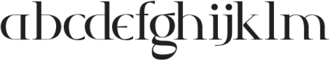 Glorify SH Regular ttf (400) Font LOWERCASE
