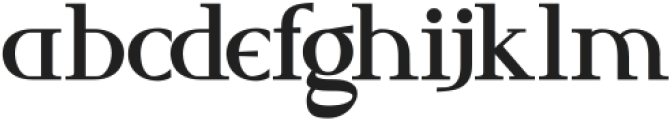 Glorify SH Semi Bold ttf (600) Font LOWERCASE