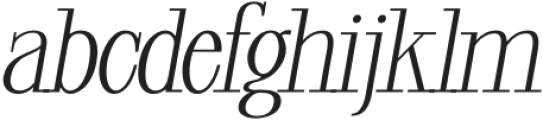 Glorious Copper SemiBold Italic otf (600) Font LOWERCASE