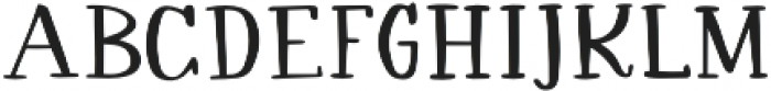 Glorious Serif otf (400) Font UPPERCASE