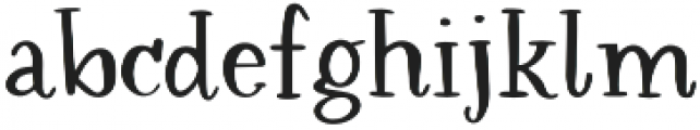Glorious Serif otf (400) Font LOWERCASE