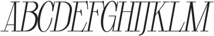 GloriousCopper-Italic otf (400) Font UPPERCASE