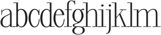 GloriousCopper-Regular otf (400) Font LOWERCASE