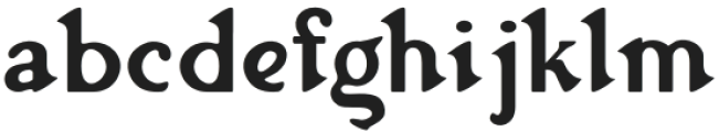 Gloriz Vintage Light otf (300) Font LOWERCASE