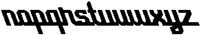 GlorytimeLeft otf (400) Font LOWERCASE