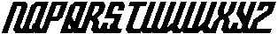 GlorytimeRight otf (400) Font UPPERCASE