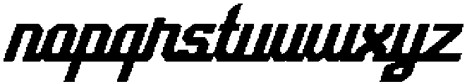 GlorytimeRight otf (400) Font LOWERCASE