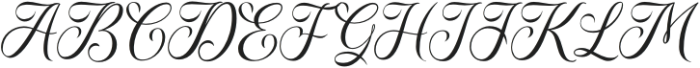 Glosaria otf (400) Font UPPERCASE