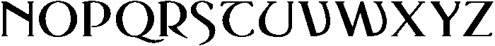 Glosso BoldOS otf (700) Font UPPERCASE
