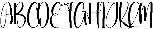 Glossy Regular otf (400) Font UPPERCASE