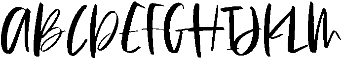 Glossy Regular otf (400) Font UPPERCASE