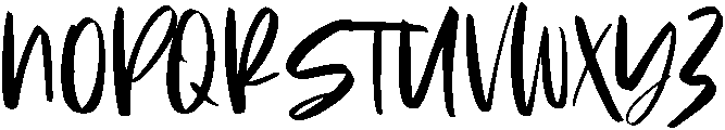 Glossy Regular otf (400) Font UPPERCASE