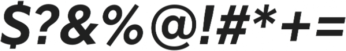 Glot Medium Italic otf (500) Font OTHER CHARS