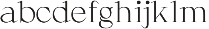 Gloudy Regular otf (400) Font LOWERCASE