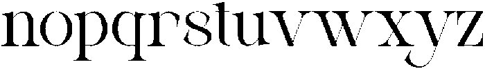 Glovar Regular otf (400) Font LOWERCASE
