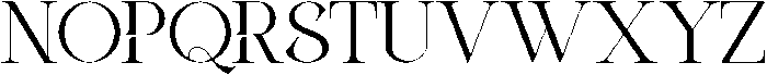 Glovia Regular otf (400) Font UPPERCASE