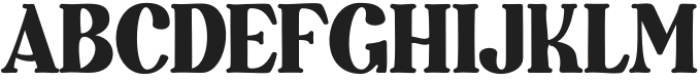 GlovinTribeRegular otf (400) Font UPPERCASE