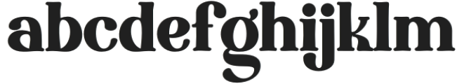 GlovinTribeRegular otf (400) Font LOWERCASE