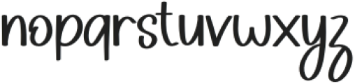 Glow Partner Regular otf (400) Font LOWERCASE