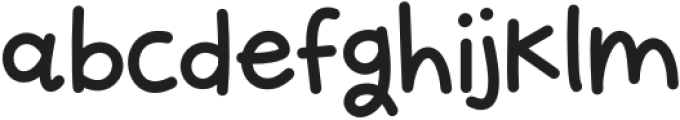 Glowing Notes Regular otf (400) Font LOWERCASE