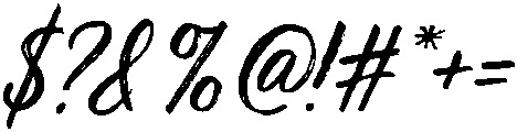 Glowing otf (400) Font OTHER CHARS