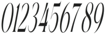 Glowins Italic otf (400) Font OTHER CHARS