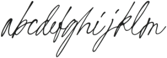 GlowriousMorning-Regular otf (400) Font LOWERCASE