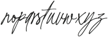 GlowriousMorning-Regular otf (400) Font LOWERCASE