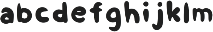 Glows Regular otf (400) Font LOWERCASE