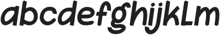 Gluez One otf (400) Font LOWERCASE