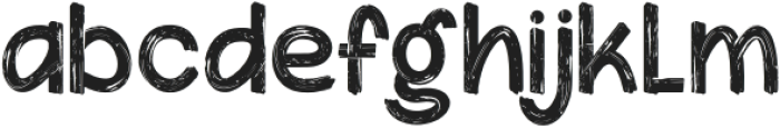 Gluez Six otf (400) Font LOWERCASE