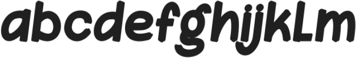 Gluez Three otf (400) Font LOWERCASE