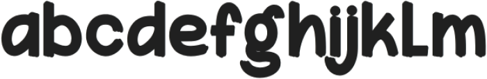 Gluez Two otf (400) Font LOWERCASE