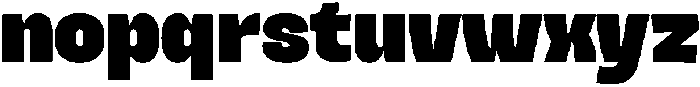 Glugate Regular otf (400) Font LOWERCASE
