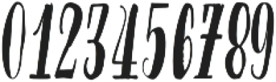 Gluten Italic otf (400) Font OTHER CHARS