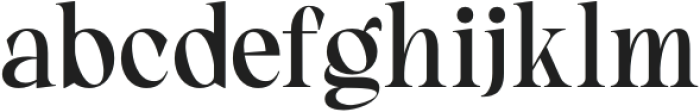 Glutern Serif otf (400) Font LOWERCASE