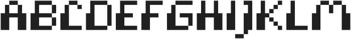 GlyphGalaxy ttf (400) Font UPPERCASE