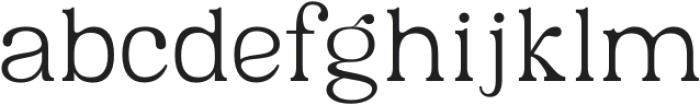 Glypster Thin otf (100) Font LOWERCASE