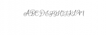Gladiolus Script.otf Font UPPERCASE
