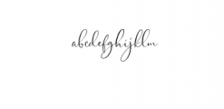 Gladiolus Script.otf Font LOWERCASE