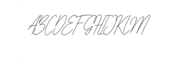 Gladise.ttf Font UPPERCASE