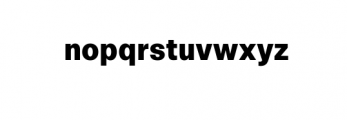 Glova Sans-Bold.otf Font LOWERCASE