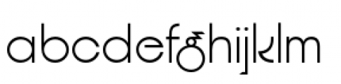 Glitterati Flash Regular Font LOWERCASE