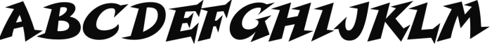 Glyxonite Regular Font UPPERCASE